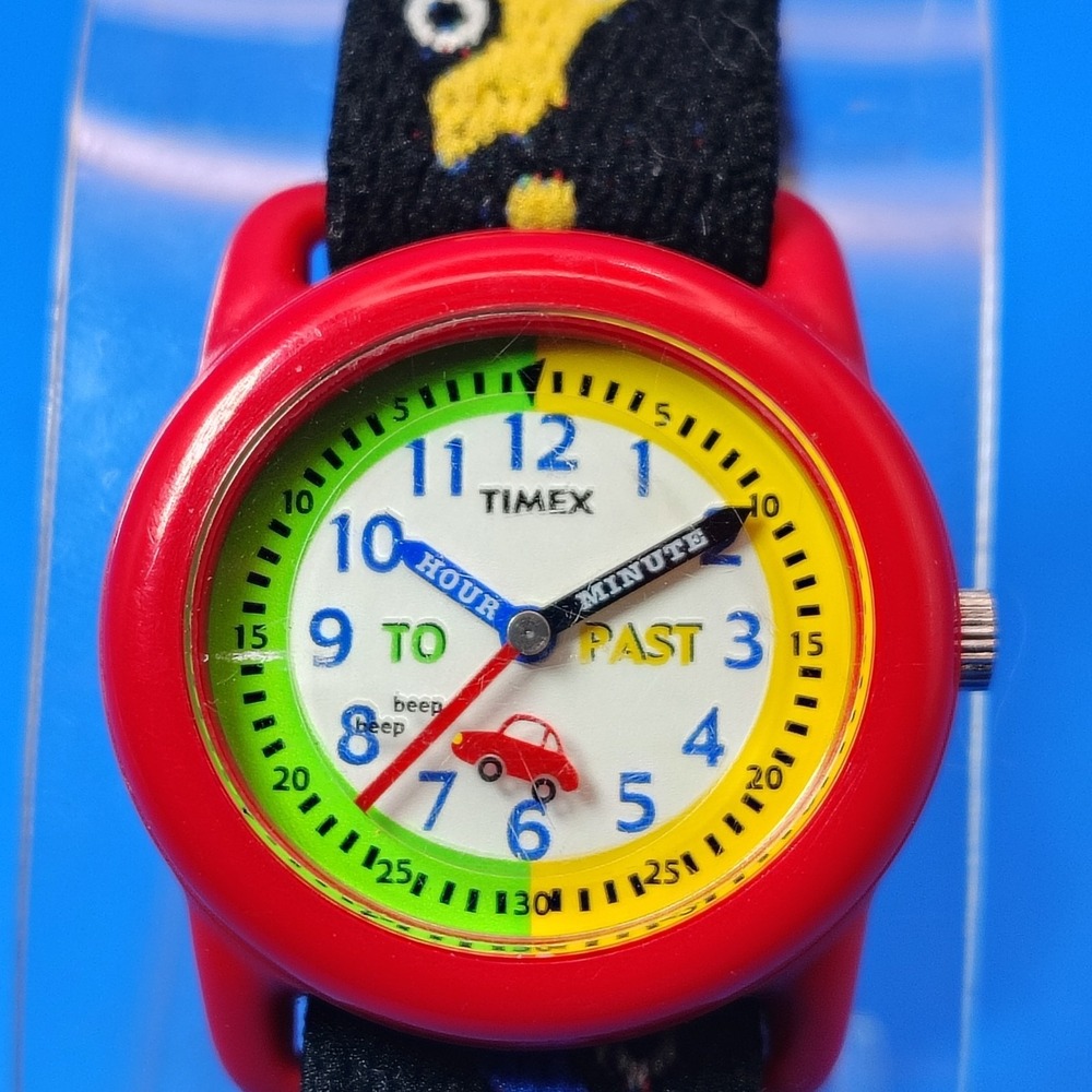 Vintage 2005 Timex Kids First Timex Educational Learning Quartz Watch Learn Time